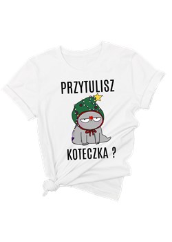 koszulka na mikołajki ze sklepu Time For Fashion w kategorii Bluzki damskie - zdjęcie 164922247