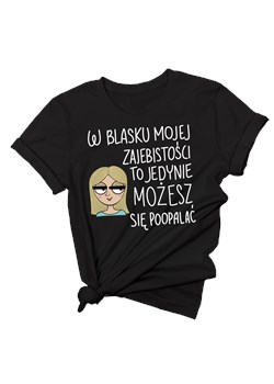 śmieszna koszulka dla koleżanki , szwagierki z blondyną ze sklepu Time For Fashion w kategorii Bluzki damskie - zdjęcie 164922268