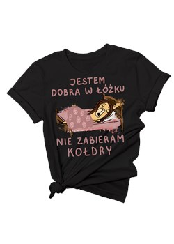 koszulka dla dziewczyny na walentynki jestem dobra w łóżku nie zabieram ze sklepu Time For Fashion w kategorii Bluzki damskie - zdjęcie 164922386