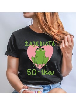 damska koszulka na 50 urodziny żajebista 50 ze sklepu Time For Fashion w kategorii Bluzki damskie - zdjęcie 164922505