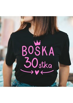 Koszulka boska 30 na 30 urodziny ze sklepu Time For Fashion w kategorii Bluzki damskie - zdjęcie 164922579