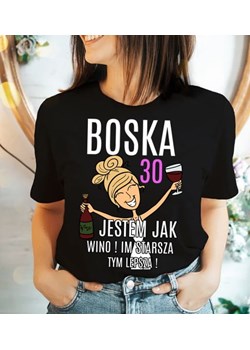 damska koszulka na 30 dla blondynki ze sklepu Time For Fashion w kategorii Bluzki damskie - zdjęcie 164922657