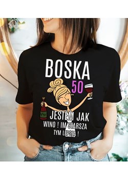 damska koszulka na 50 dla blondynki ze sklepu Time For Fashion w kategorii Bluzki damskie - zdjęcie 164922659