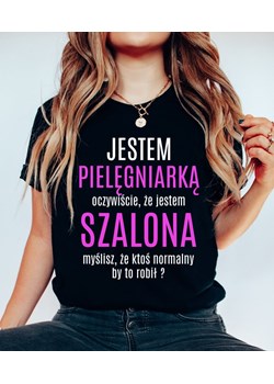 koszulka dla pielęgniarki, prezent dla pielęgniarki ze sklepu Time For Fashion w kategorii Bluzki damskie - zdjęcie 164922687