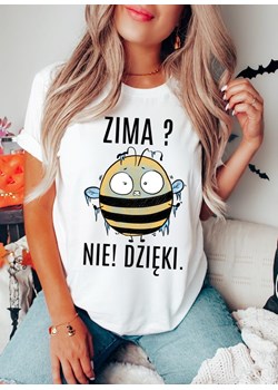 koszulka dla dziewczyny nie lubiącej zimy ze sklepu Time For Fashion w kategorii Bluzki damskie - zdjęcie 164922715