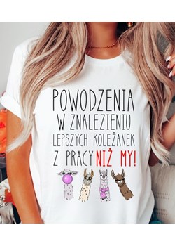 koszulka na prezent dla koleżanki odchodzącej z pracy, prezent na pożegnanie koleżanki ze sklepu Time For Fashion w kategorii Bluzki damskie - zdjęcie 164922777