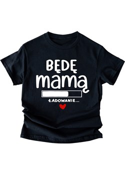koszulka dla przyszłej mamy - będą mamą - koszulka ciążowa w ciązy ze sklepu Time For Fashion w kategorii Bluzki ciążowe - zdjęcie 164922947