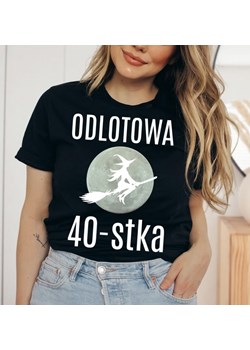 damska koszulka na 40 urodziny odlotowa 40-stka ze sklepu Time For Fashion w kategorii Bluzki damskie - zdjęcie 164922966