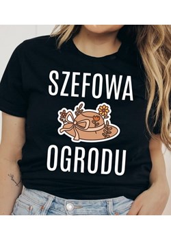 DAMSKA KOSZULKA DLA OGRODNIKA SZEFOWA OGRODU ze sklepu Time For Fashion w kategorii Bluzki damskie - zdjęcie 164923019