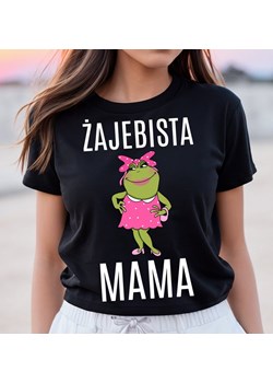 KOSZULKA DLA MAMY ŻAJEBISTA MAMA ze sklepu Time For Fashion w kategorii Bluzki damskie - zdjęcie 164923076