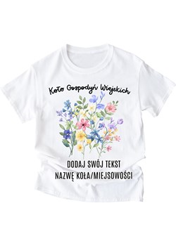 Koszulki na dożynki dla koła gospodyń wiejskich z polnymi kwiatami ze sklepu Time For Fashion w kategorii Bluzki damskie - zdjęcie 164923087