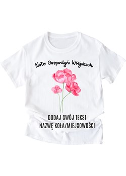 Koszulki na dożynki dla koła gospodyń wiejskich z kwiatami ze sklepu Time For Fashion w kategorii Bluzki damskie - zdjęcie 164923088