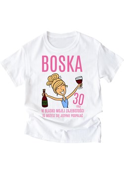 koszulka na 30 - dla blondynki ze sklepu Time For Fashion w kategorii Bluzki damskie - zdjęcie 164923277