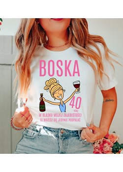 koszulka na 40 - dla blondynki ze sklepu Time For Fashion w kategorii Bluzki damskie - zdjęcie 164923278