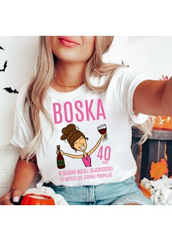 koszulka na 40 - dla brunetki ze sklepu Time For Fashion w kategorii Bluzki damskie - zdjęcie 164923279