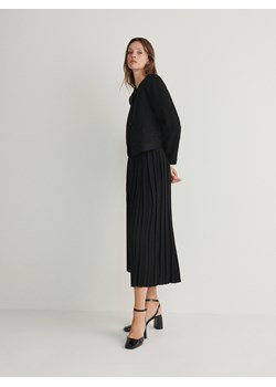 Reserved - Plisowana spódnica - czarny ze sklepu Reserved w kategorii Spódnice - zdjęcie 164930636