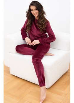 Ciepła piżama damska bordowa Akara, Kolor bordowy, Rozmiar S, Italian Fashion ze sklepu Intymna w kategorii Piżamy damskie - zdjęcie 164932015