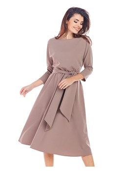 Awama Sukienka w kolorze jasnobrązowym ze sklepu Limango Polska w kategorii Sukienki - zdjęcie 164932228