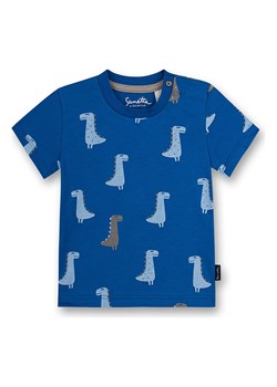 Sanetta Kidswear Koszulka &quot;Dino&quot; w kolorze niebieskim ze sklepu Limango Polska w kategorii Koszulki niemowlęce - zdjęcie 164932767