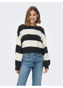 ONLY Sweter w kolorze czarno-białym ze sklepu Limango Polska w kategorii Swetry damskie - zdjęcie 164932937