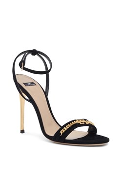 Elisabetta Franchi Skórzane sandały na szpilce ze sklepu Gomez Fashion Store w kategorii Sandały damskie - zdjęcie 164933476