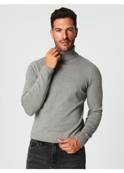 Sinsay - Sweter z golfem - szary ze sklepu Sinsay w kategorii Swetry męskie - zdjęcie 164934409