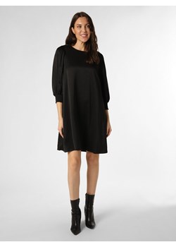 Selected Femme Sukienka damska Kobiety Sztuczne włókno czarny jednolity ze sklepu vangraaf w kategorii Sukienki - zdjęcie 164935226