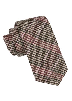 Wełniany Krawat - Alties - Odcienie Brązu i Beżu KRALTS0992 ze sklepu JegoSzafa.pl w kategorii Krawaty - zdjęcie 164935786