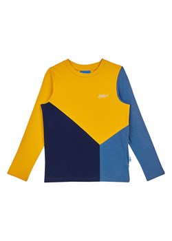 finkid Koszulka &quot;Rannikko&quot; w kolorze niebiesko-żółtym ze sklepu Limango Polska w kategorii T-shirty chłopięce - zdjęcie 164938328