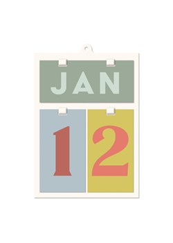 Kalendarz DesignWorks Ink ze sklepu Modivo Dom w kategorii Akcesoria biurowe - zdjęcie 164996117