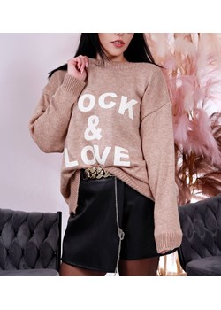 Damska bluzka sweterek Rock & Love /H UB574 T423/ ze sklepu Pantofelek24.pl w kategorii Bluzki damskie - zdjęcie 165003009