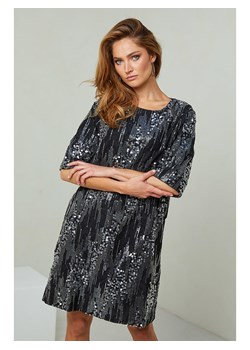 Plume Sukienka &quot;Garella&quot; w kolorze srebrno-czarnym ze sklepu Limango Polska w kategorii Sukienki - zdjęcie 165006358