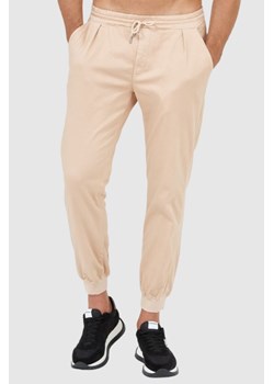 LA MARTINA Beżowe spodnie męskie, Wybierz rozmiar L ze sklepu outfit.pl w kategorii Spodnie męskie - zdjęcie 165007075