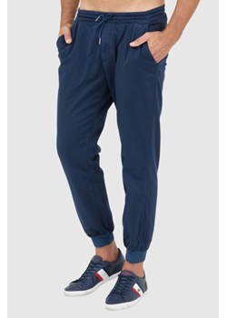 LA MARTINA Granatowe spodnie męskie, Wybierz rozmiar L ze sklepu outfit.pl w kategorii Spodnie męskie - zdjęcie 165007085