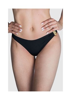 MOSCHINO SWIM Dół od bikini złote metalowe logo, Wybierz rozmiar M ze sklepu outfit.pl w kategorii Stroje kąpielowe - zdjęcie 165007437