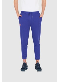 LA MARTINA Fioletowe męskie spodnie Regular Fit, Wybierz rozmiar XL ze sklepu outfit.pl w kategorii Spodnie męskie - zdjęcie 165009318