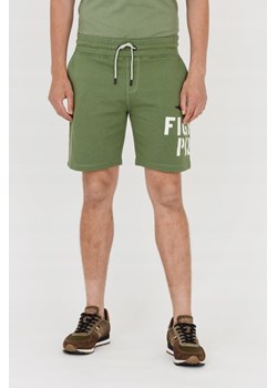 AERONAUTICA MILITARE Bermudy zielone męskie, Wybierz rozmiar XXL ze sklepu outfit.pl w kategorii Spodenki męskie - zdjęcie 165009628