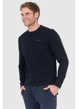 AERONAUTICA MILITARE Granatowa bluza męska, Wybierz rozmiar M ze sklepu outfit.pl w kategorii Bluzy męskie - zdjęcie 165010427