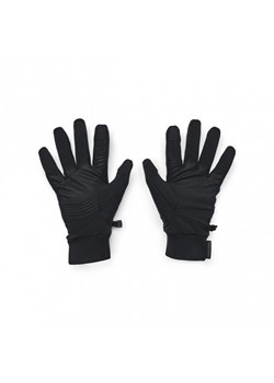 Męskie rękawiczki do biegania Under Armour UA Storm Fleece Run Gloves - czarny ze sklepu Sportstylestory.com w kategorii Rękawiczki męskie - zdjęcie 165018077