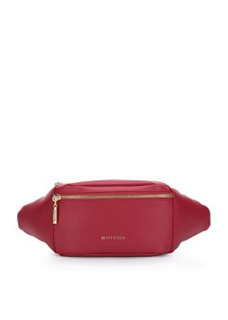 Damska torebka nerka ze skóry klasyczna czerwona ze sklepu WITTCHEN w kategorii Nerki - zdjęcie 165023499