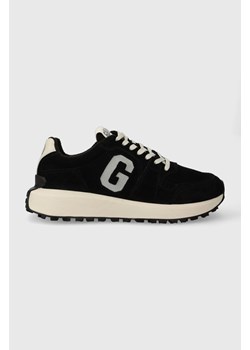 Gant sneakersy zamszowe Ronder kolor czarny 27633227.G00 ze sklepu ANSWEAR.com w kategorii Buty sportowe męskie - zdjęcie 165026297