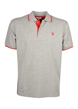 U.S. Polo Assn. Koszulka polo w kolorze szarym ze sklepu Limango Polska w kategorii T-shirty męskie - zdjęcie 165030586