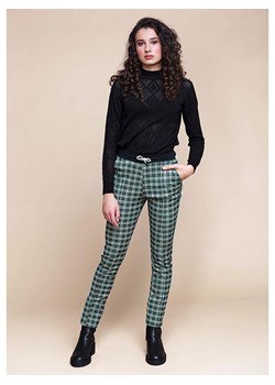 4funkyflavours Spodnie &quot;Ease Out&quot; w kolorze zielonym ze sklepu Limango Polska w kategorii Spodnie damskie - zdjęcie 165032419