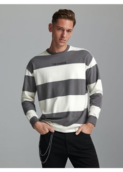 Sinsay - Koszulka z długimi rękawami - kremowy ze sklepu Sinsay w kategorii Swetry męskie - zdjęcie 165033956