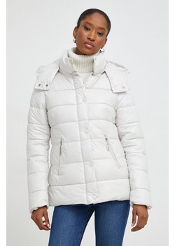 Answear Lab kurtka damska kolor beżowy zimowa ze sklepu ANSWEAR.com w kategorii Kurtki damskie - zdjęcie 165050467