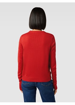Sweter z dzianiny z motywem i cekinowym obszyciem model ‘CUPID’ ze sklepu Peek&Cloppenburg  w kategorii Swetry damskie - zdjęcie 165095377