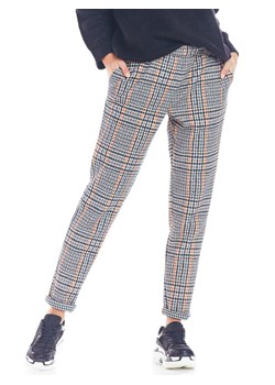 Awama Spodnie w kolorze szaro-granatowym ze sklepu Limango Polska w kategorii Spodnie damskie - zdjęcie 165096237