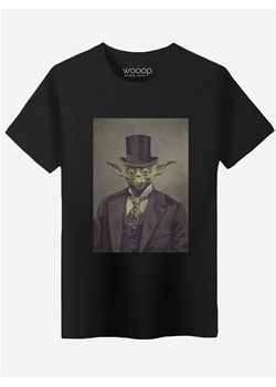 WOOOP Koszulka &quot;Sir Yoda&quot; w kolorze czarnym ze sklepu Limango Polska w kategorii T-shirty męskie - zdjęcie 165096428