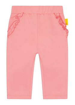 Steiff Spodnie dresowe w kolorze różowym ze sklepu Limango Polska w kategorii Spodnie i półśpiochy - zdjęcie 165096957