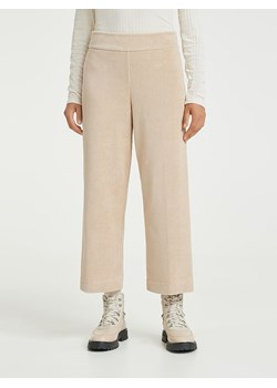 OPUS Spodnie sztruksowe &quot;Misha&quot; w kolorze beżowym ze sklepu Limango Polska w kategorii Spodnie damskie - zdjęcie 165097986